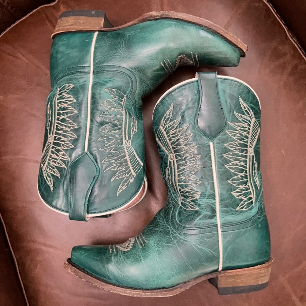 Girls roper cowboy boots